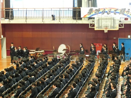 入学式の様子2016