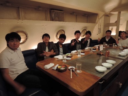 2年修学旅行初日の様子2016