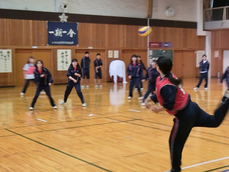 3年球技大会の様子2016