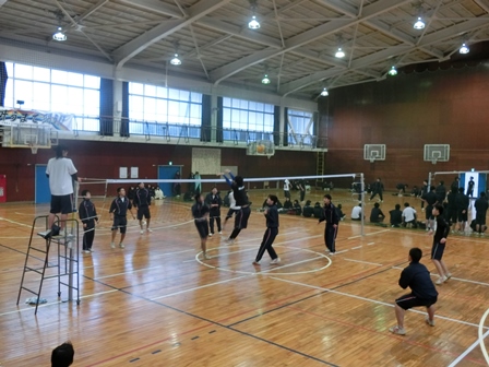 3年球技大会の様子2016