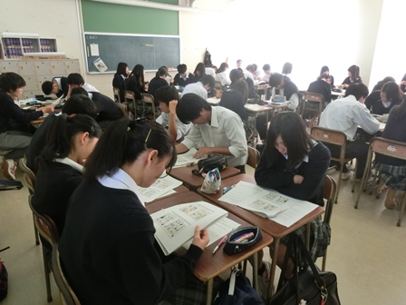 租税教室の様子2017