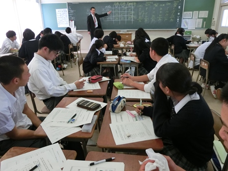 租税教室の様子2017