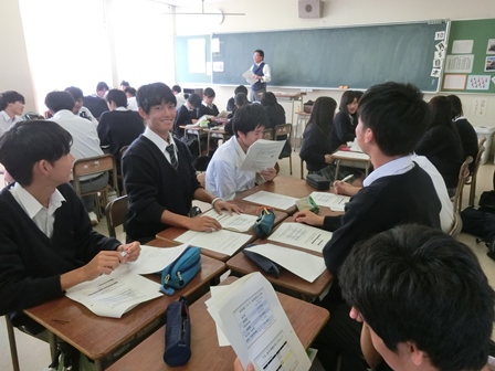 租税教室の様子2017