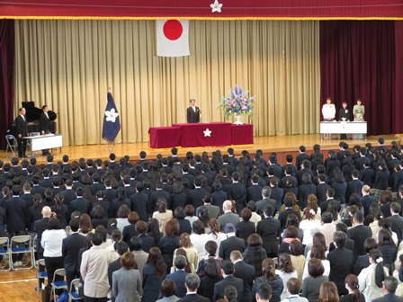 入学式の様子2018