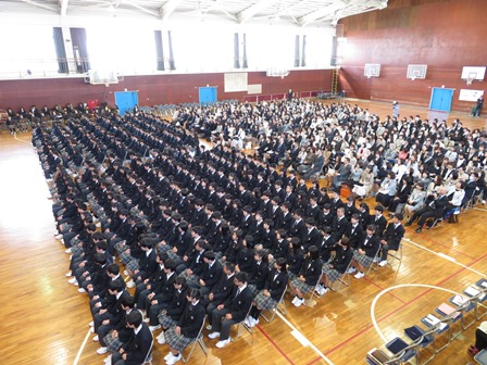 入学式の様子2018