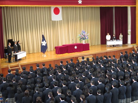 入学式の様子2018