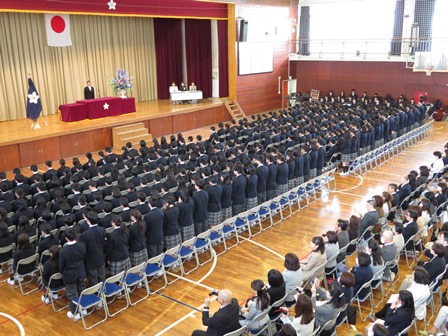 入学式の様子2018