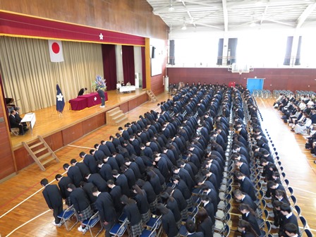 入学式の様子2018