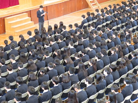 入学式の様子2018