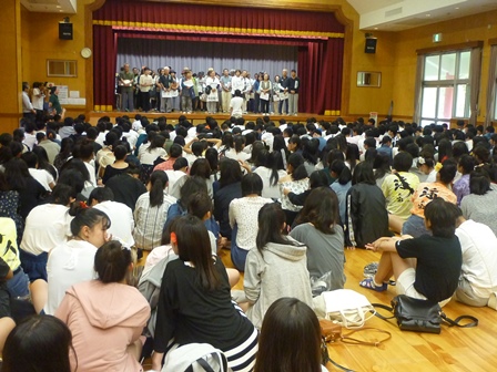 2年修学旅行2日目の様子2018
