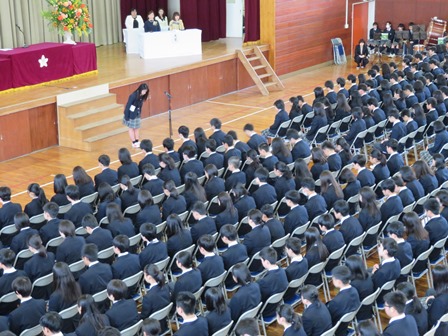 入学式の様子2019