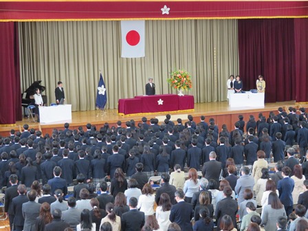 入学式の様子2019