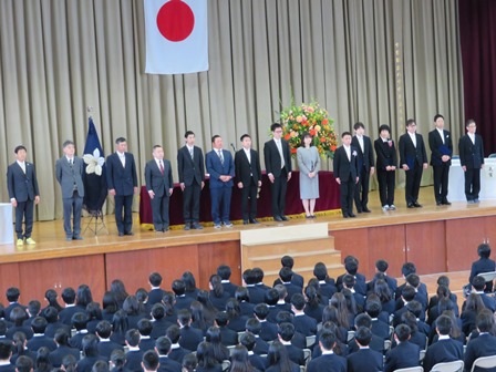 入学式の様子2019