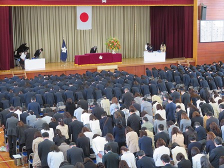 入学式の様子2019