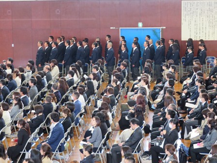 入学式の様子2019