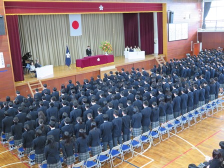 入学式の様子2019