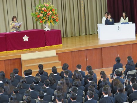 入学式の様子2019