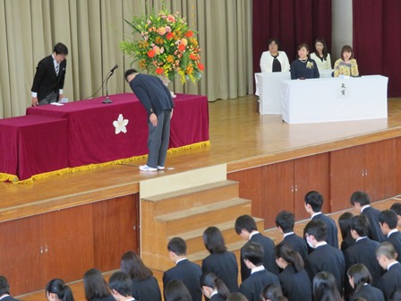 入学式の様子2019