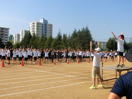 体育祭の様子2019