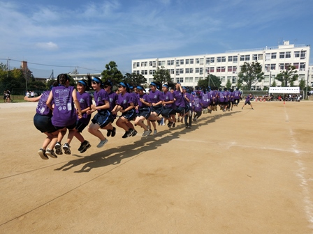 体育祭の様子2019