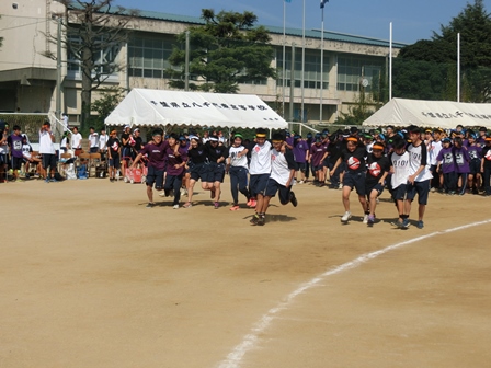 体育祭の様子2019
