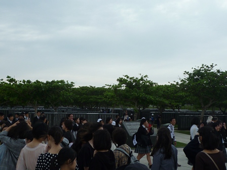 2年修学旅行初日の様子2019