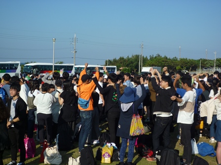 2年修学旅行4日目の様子2019