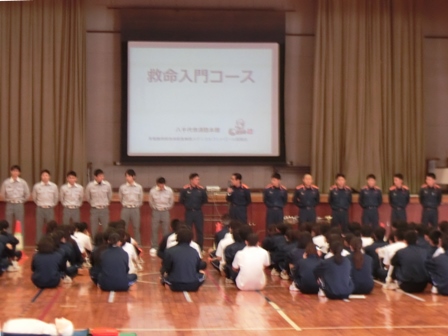 救急講習の様子2019
