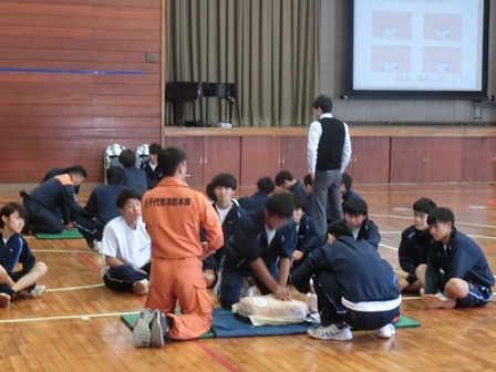 救急講習の様子2019