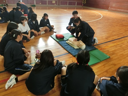 救急講習の様子2019