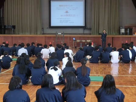 救急講習の様子2019