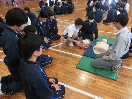 救急講習の様子2019
