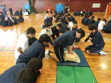 救急講習の様子2019