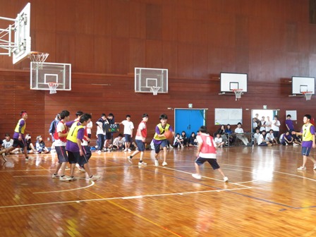 3年球技大会の様子2019