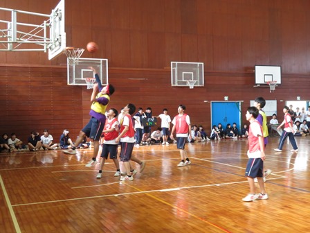 3年球技大会の様子2019