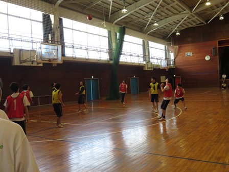 3年球技大会の様子2019