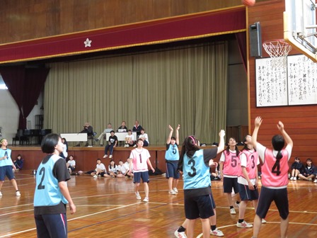 3年球技大会の様子2019