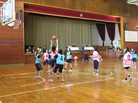 3年球技大会の様子2019