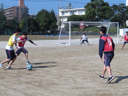 3年球技大会の様子2019