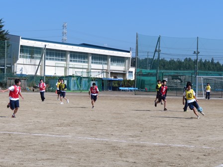 3年球技大会の様子2019