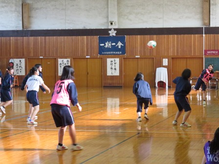 3年球技大会の様子2019