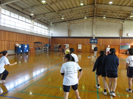 3年球技大会の様子2019